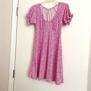 Altar'd State bright pint print Summer Dress, size S